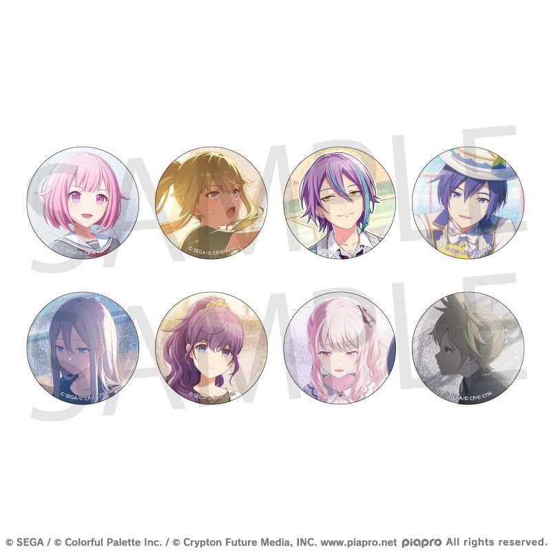 劇場版プロジェクトセカイ (プロセカ) 缶バッジ2月日野森 志歩 コラボ