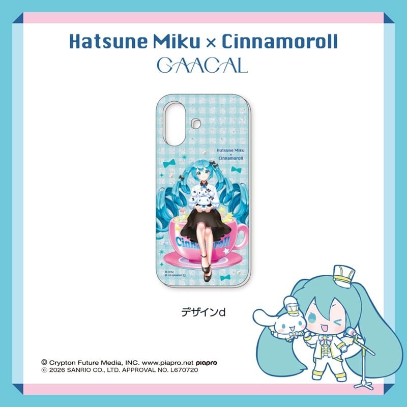GAACAL×初音ミク×シナモロール スマホケース iPhone 16 デザインd
2026年08月発売 GAACAL×初音ミク×シナモロール スマホケース iPhone 16 デザインd
2026年08月発売
