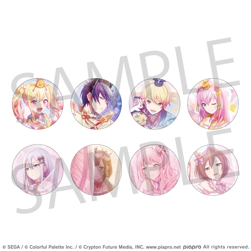 プロセカ グリッター缶バッジ イベントイラストコレクション vol.6 C