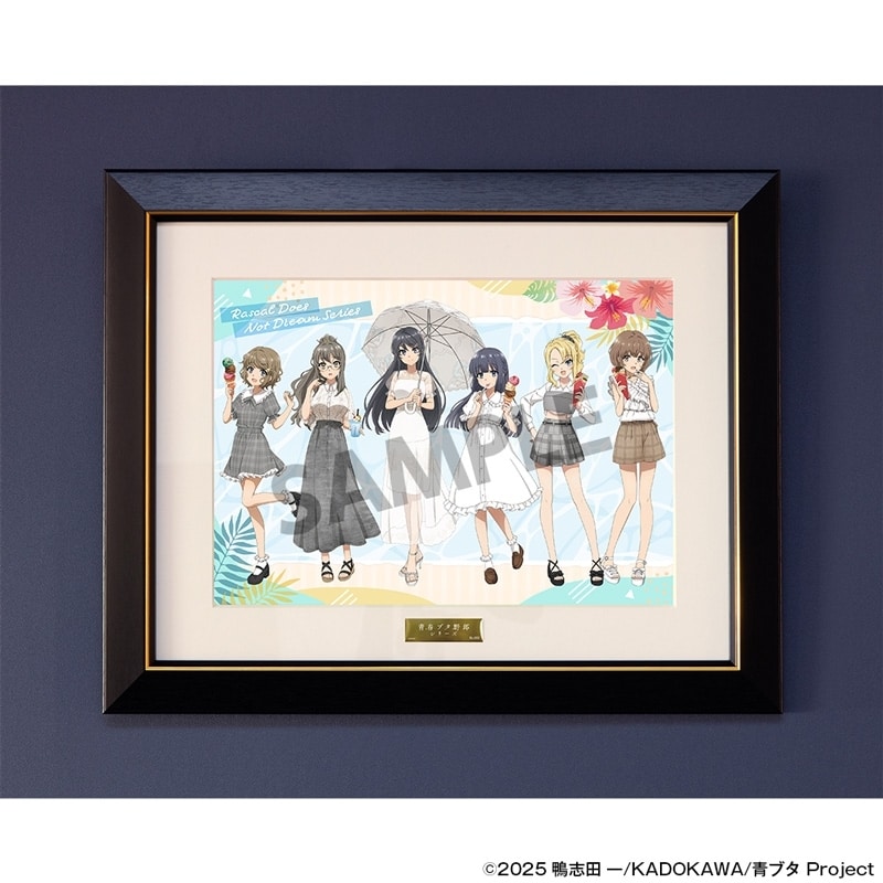 青春ブタ野郎シリーズ】キャラファイングラフ 全7種 青春ブタ野郎は