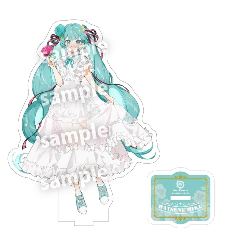 初音ミク 初音ミク×Start Flowers アクリルスタンド バラ 初音ミク